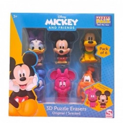 DISNEY MICKEY PACK 6 GOMME...