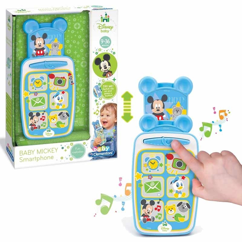 Version Allemande Disney Mickey Smartphone Clementoni Clementoni Baby 14949 