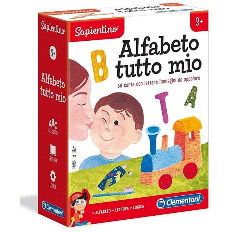 Clementoni Sapientino L'Alfabeto Tessere Illustrate